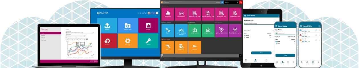 Backup programma background Backup programma background